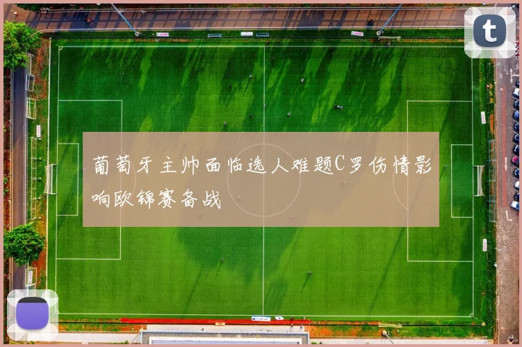 葡萄牙主帅面临选人难题C罗伤情影响欧锦赛备战